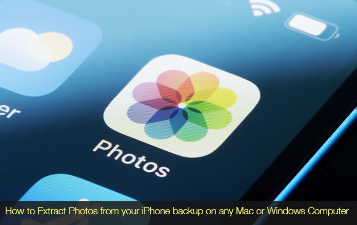 How to save and extract iPhone photos and pictures from your backup
